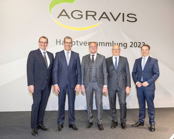 AGRAVIS-Vorstand bei der Hauptversammlung